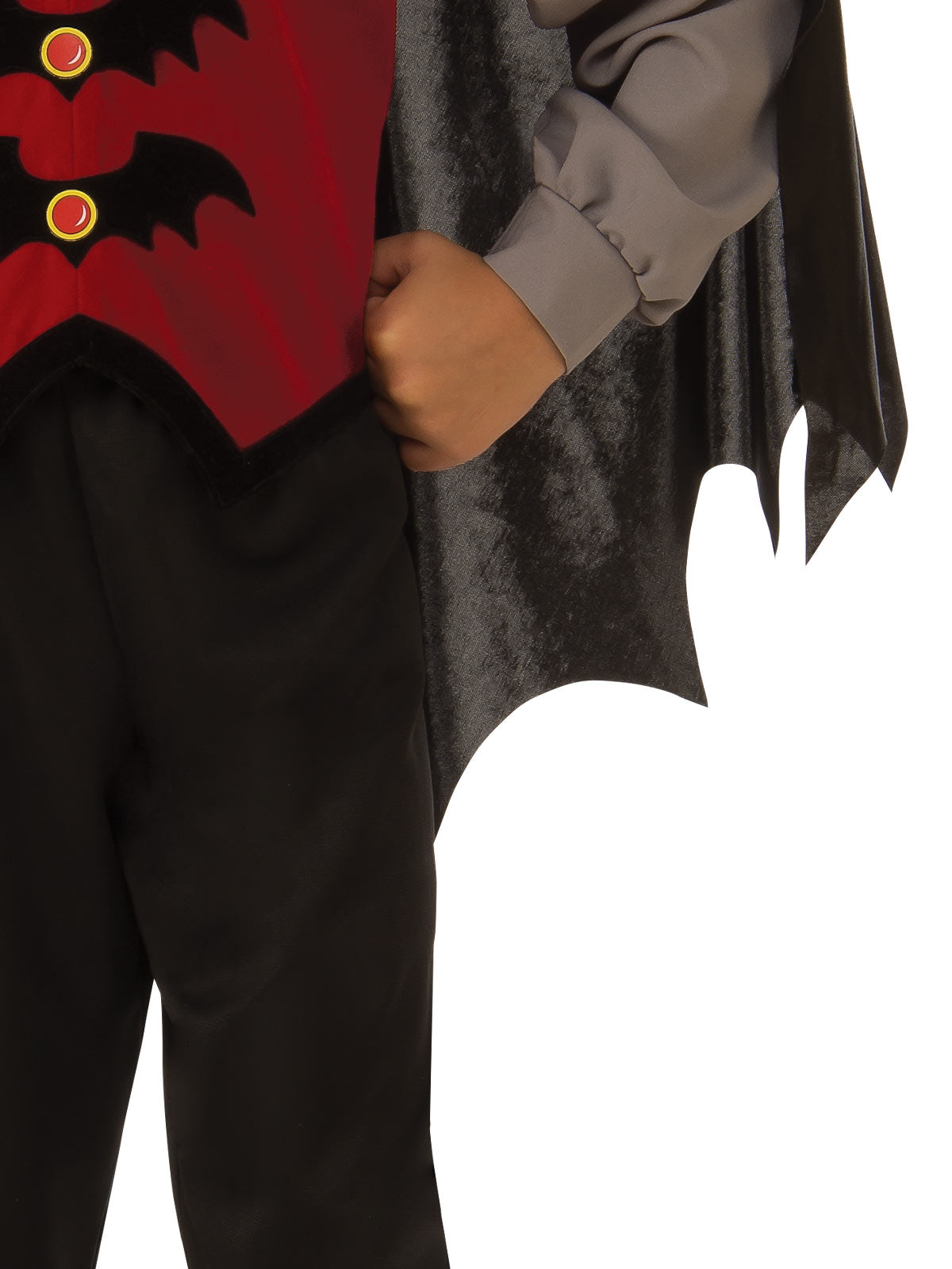 VAMPIRE BOY COSTUME, CHILD - Side