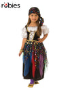 GYPSY GIRL COSTUME, CHILD - Front