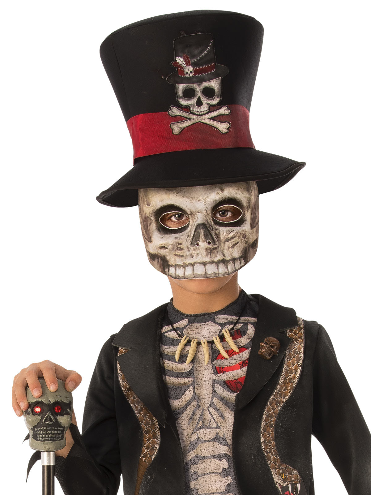 VOODOO BOY COSTUME, CHILD - Back