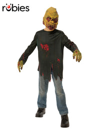 ZOMBIE AVENGER COSTUME, CHILD - L - Front