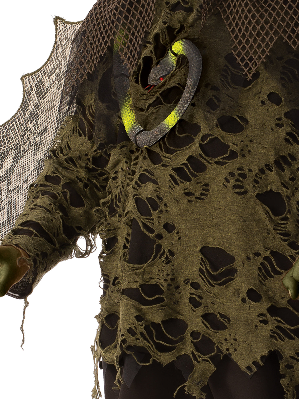 SWAMP BOY LIZARD COSTUME, CHILD - Side