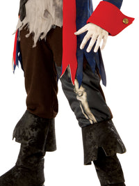 CAPTAIN BONES PIRATE COSTUME, CHILD - Side