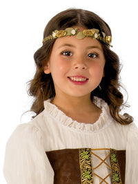 WOODLAND GIRL COSTUME, CHILD - Back