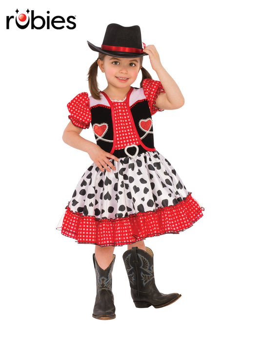 COWGIRL COSTUME, CHILD - Front