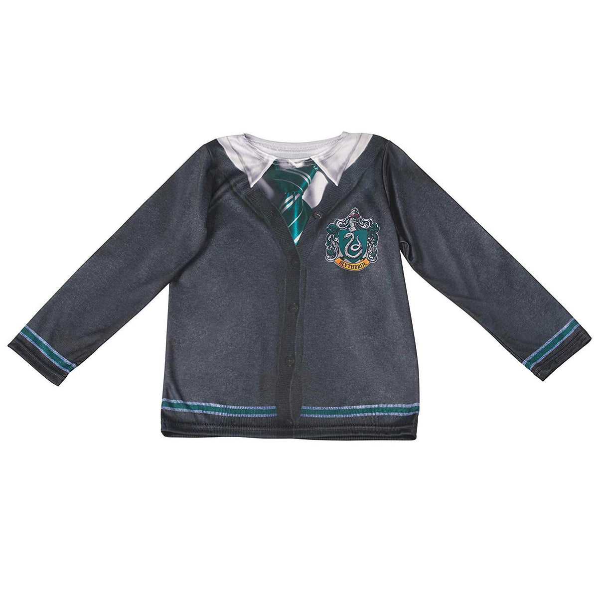 SLYTHERIN COSTUME TOP, CHILD - M - Side