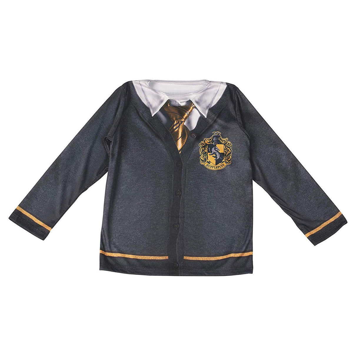 HUFFLEPUFF COSTUME TOP, CHILD - Side