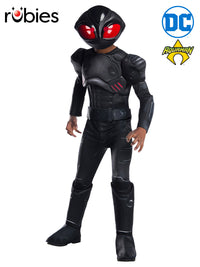 BLACK MANTA  DELUXE COSTUME, CHILD - Front