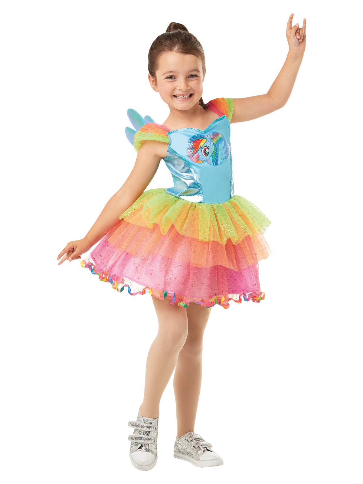 RAINBOW DASH MLP COSTUME, CHILD - Back