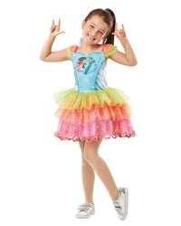 RAINBOW DASH MLP COSTUME, CHILD - Front
