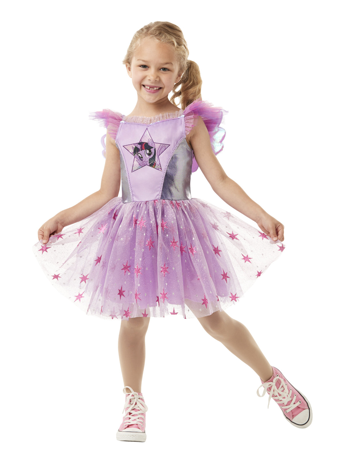 TWILIGHT SPARKLE MY LITTLE PONY COSTUME, CHILD - Back