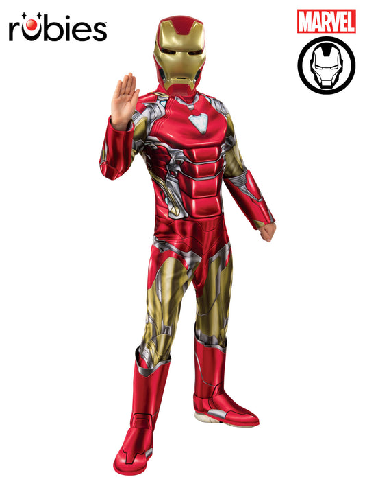IRON MAN DELUXE COSTUME, CHILD - Front