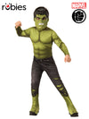 HULK CLASSIC COSTUME, CHILD - Front