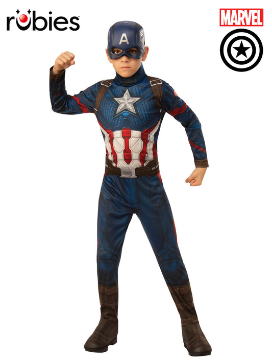 CAPTAIN AMERICA COSTUME, CHILD - Front