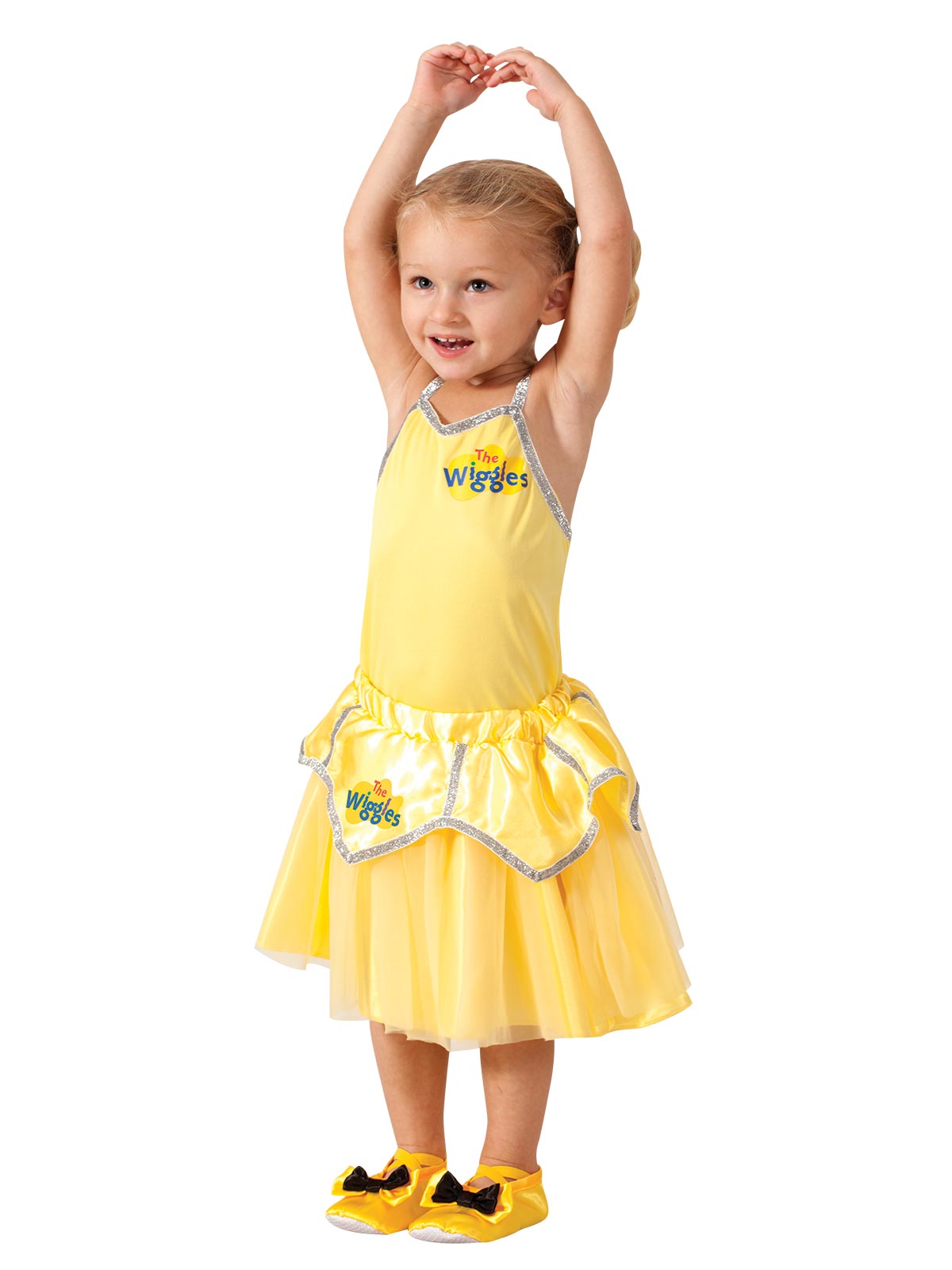 THE WIGGLES YELLOW SLIPPERS, CHILD - 3 Plus - Side