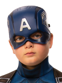 CAPTAIN AMERICA DELUXE COSTUME, CHILD - Back