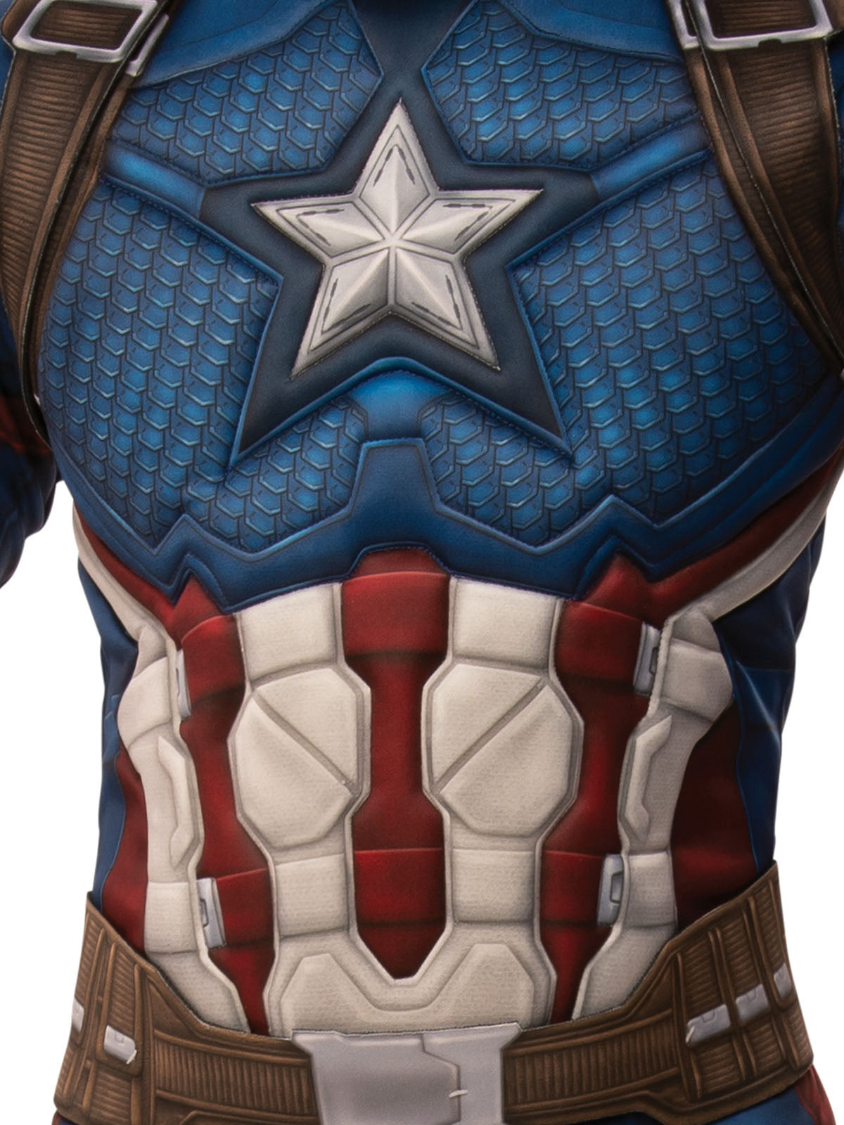 CAPTAIN AMERICA DELUXE COSTUME, CHILD - Side