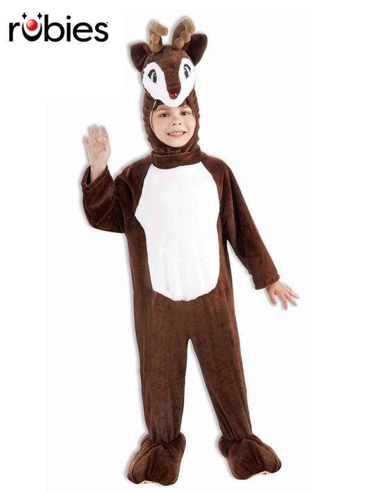 REINDEER PLUSH MASCOT COSTUME, CHILD - S - Front