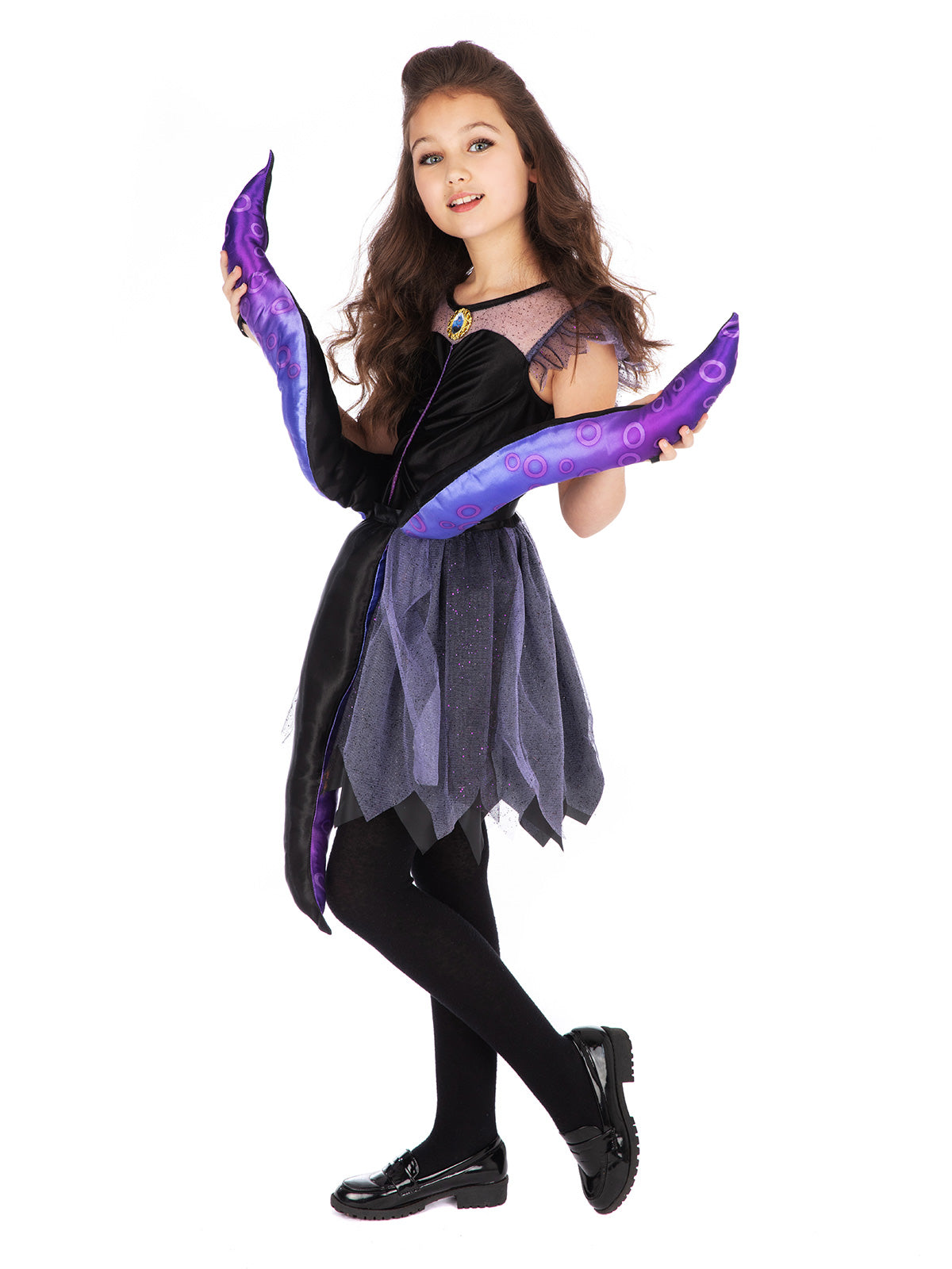 URSULA DELUXE COSTUME, CHILD - Back
