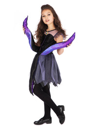 URSULA DELUXE COSTUME, CHILD - Back