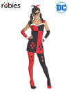 HARLEY QUINN COSTUME, TWEEN - Front