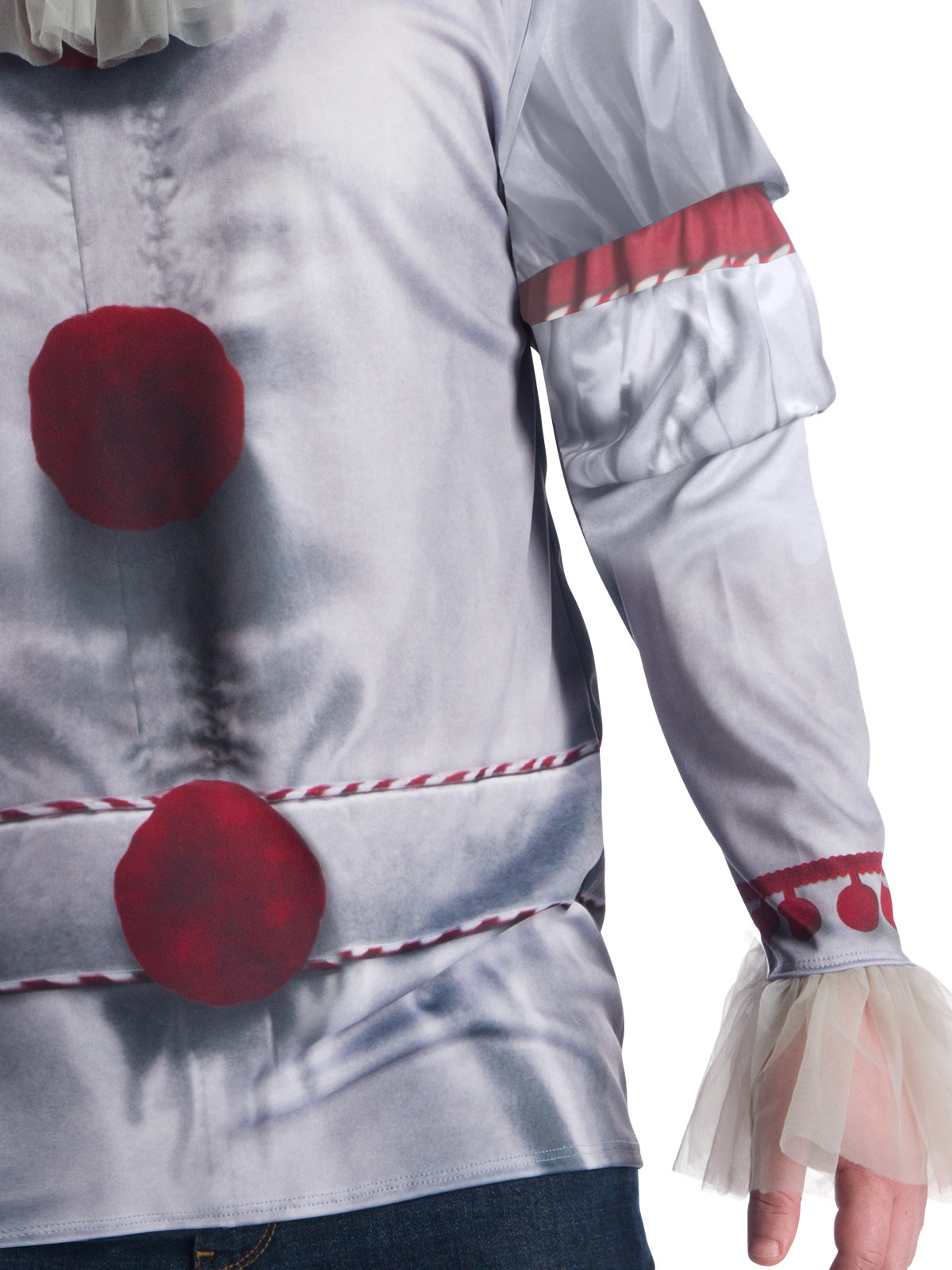 PENNYWISE 'IT' MOVIE TOP COSTUME - Side