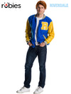 ARCHIE ANDREWS DELUXE RIVERDALE COSTUME, ADULT - Front