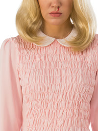 ELEVEN PINK DRESS COSTUME STRANGER THINGS, ADULT - STD - Back