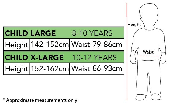 ZOMBIE SCHOOLGIRL COSTUME, CHILD - Packaging