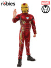 IRON MAN COSTUME, CHILD - M - Front