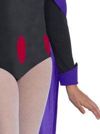 RAVEN DELUXE TEEN TITAN COSTUME, CHILD - Side