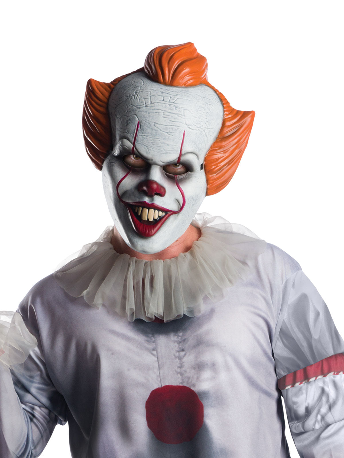 PENNYWISE 'IT' COSTUME TOP, ADULT - XL - Back