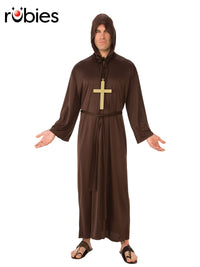 MONK COSTUME, ADULT - Front