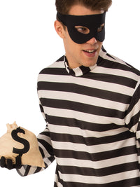 BUGLAR COSTUME, ADULT - Back