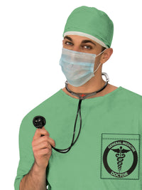 DOCTOR COSTUME, ADULT - Back
