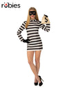 BURGLAR MISSY COSTUME, ADULT - M - Front
