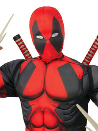 DEADPOOL COSTUME, TEEN - TEEN - Back