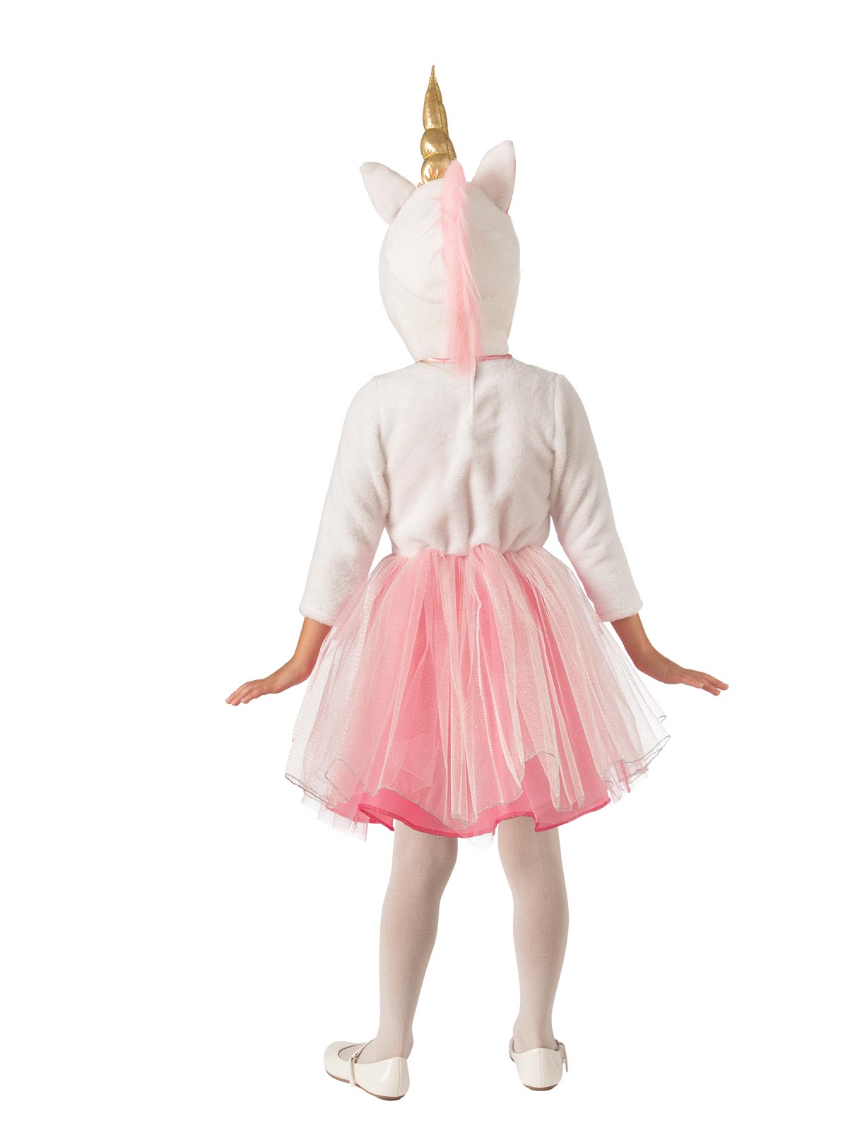 UNICORN PINK PRINCESS COSTUME, CHILD - S - Back
