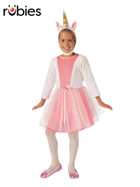 UNICORN PINK PRINCESS COSTUME, CHILD - S - Front