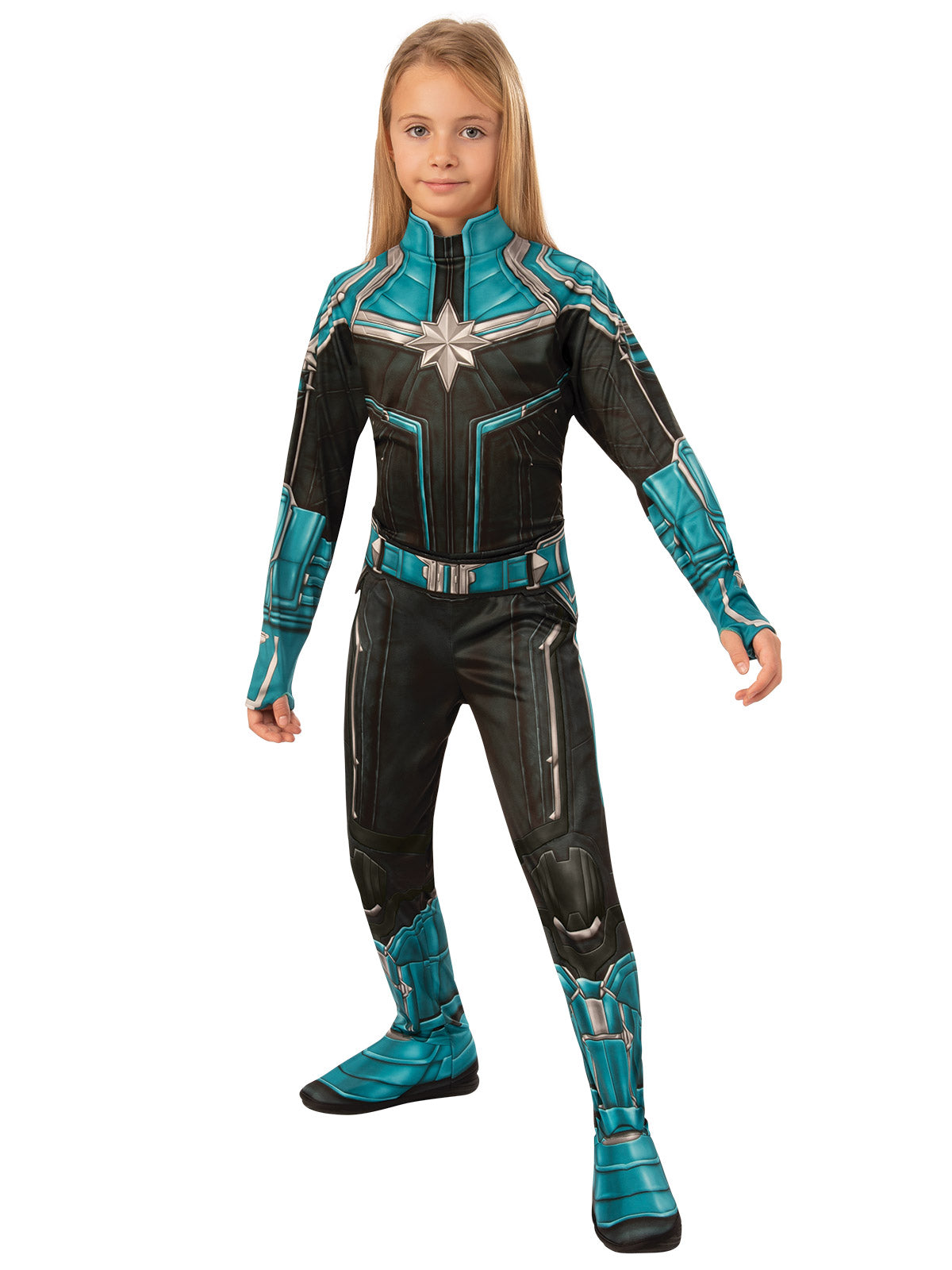 CAPTAIN MARVEL CLASSIC KREE SUIT, CHILD - Back