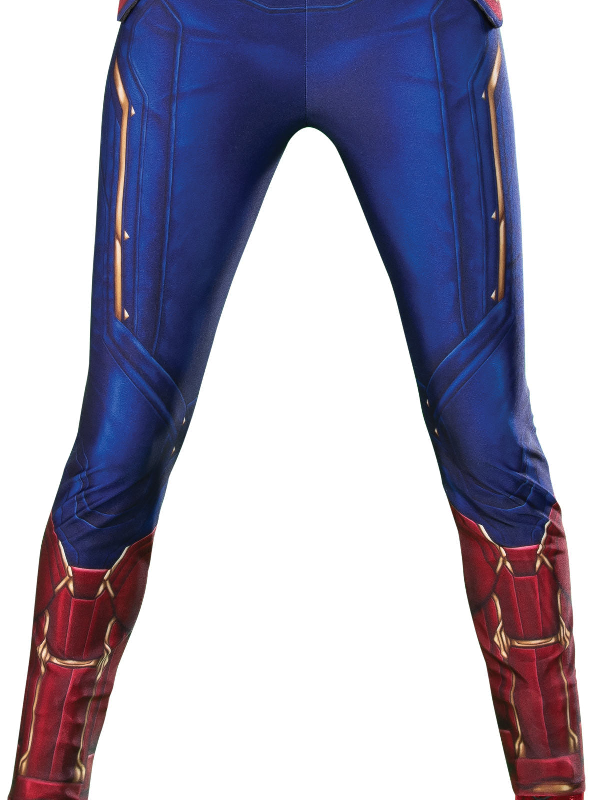 CAPTAIN MARVEL COSTUME, ADULT - Back