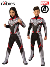 AVENGERS 4 DELUXE UNISEX TEAM SUIT, CHILD - Front