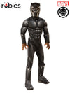 BLACK PANTHER DELUXE COSTUME, CHILD - Front