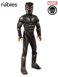 BLACK PANTHER DELUXE COSTUME, CHILD - Front