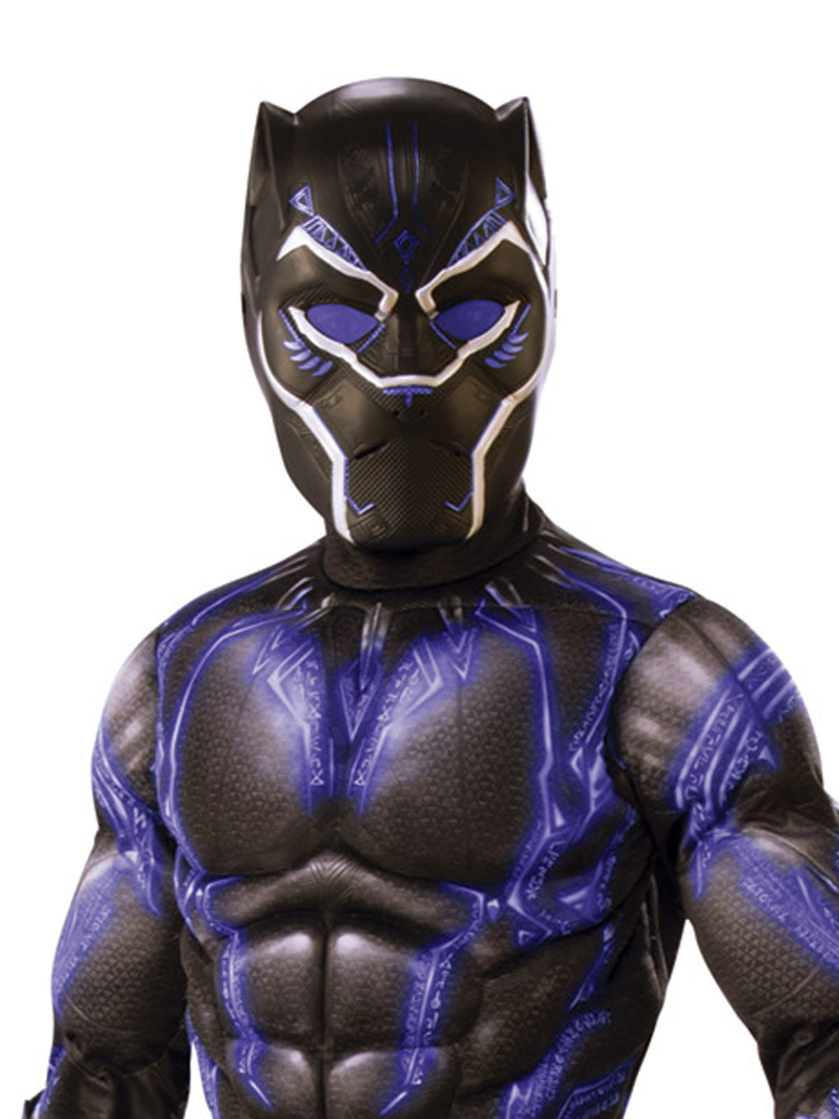 BLACK PANTHER BATTLE SUIT DELUXE COSTUME, CHILD - Back