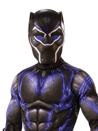 BLACK PANTHER BATTLE SUIT DELUXE COSTUME, CHILD - Back
