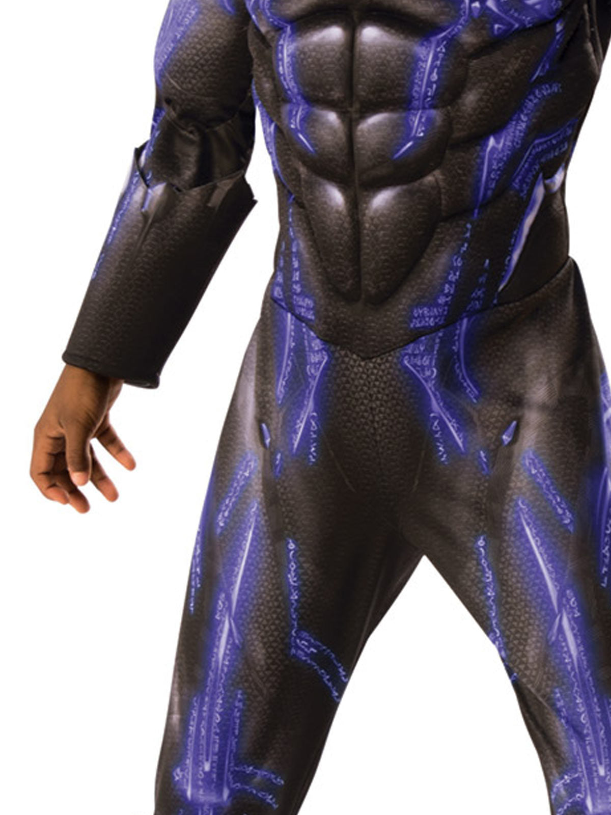 BLACK PANTHER BATTLE SUIT DELUXE COSTUME, CHILD - Side