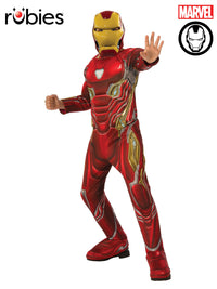 IRON MAN DELUXE COSTUME, CHILD - Front