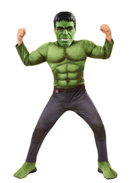 HULK DELUXE COSTUME, CHILD - Front