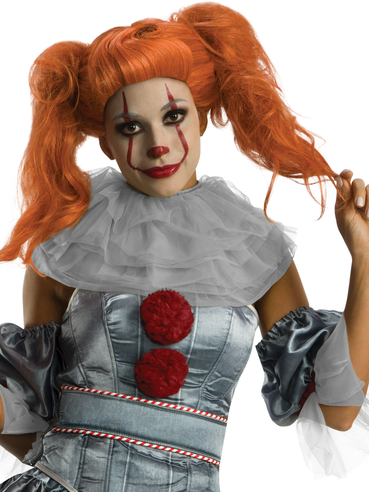 PENNYWISE 'IT' CH 2 DELUXE WOMENS COSTUME - SIZE S - Back