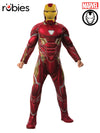 IRON MAN DELUXE COSTUME, ADULT - Front